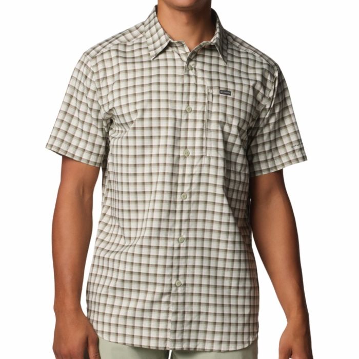 Columbia Silver Ridgeâ Utility Lite Novelty Ss Safari Pulaski Plaid