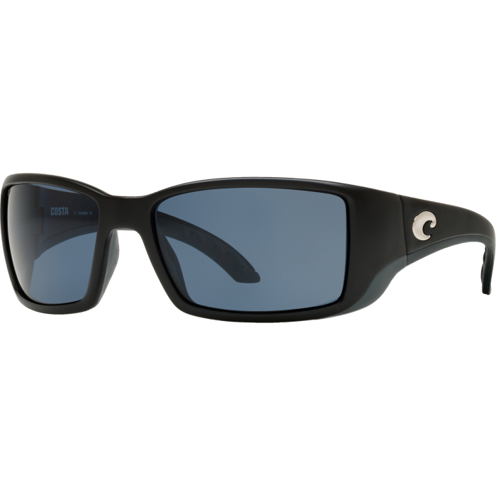 Costa Blackfin 580p Matte Black Gray