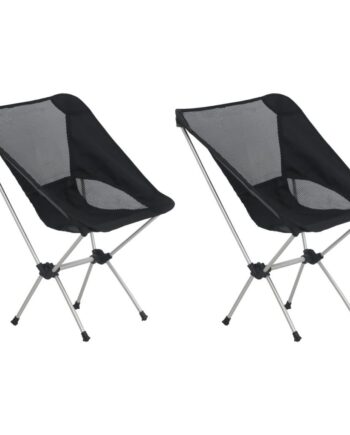 Foldbare Campingstole   Stk     Bæretaske 54x50x65 Cm Aluminium