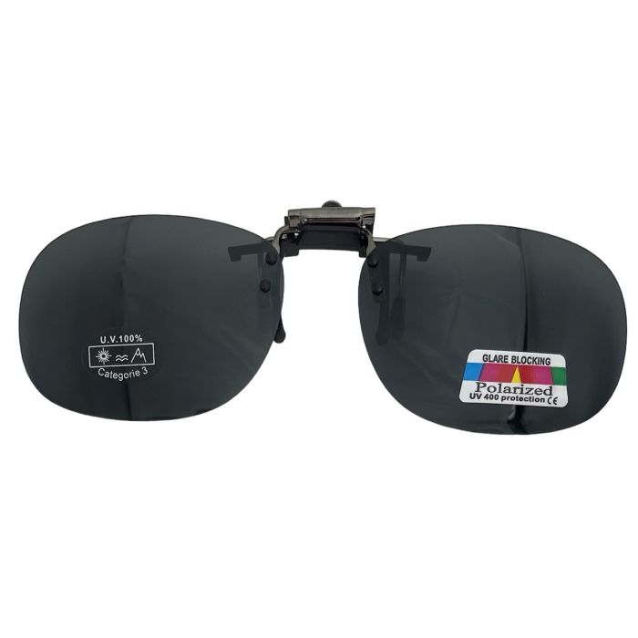 Hurricane Clip-on Solbrille Smoke