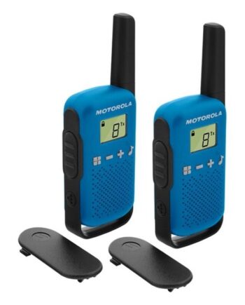 Motorola T42 Walkie-talkie Sæt     Quot  Lcd    Km  Blå    Stk