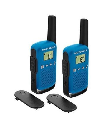Motorola Walkie-talkie Sæt    Stk  Blå Rød