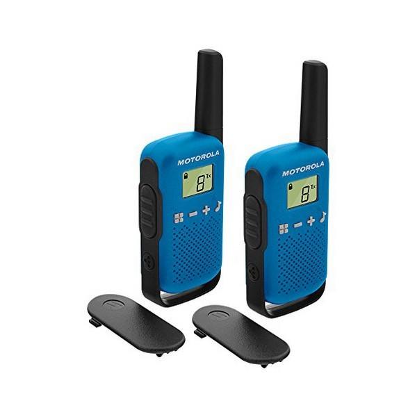 Motorola Walkie-talkie Sæt Stk Blå Rød