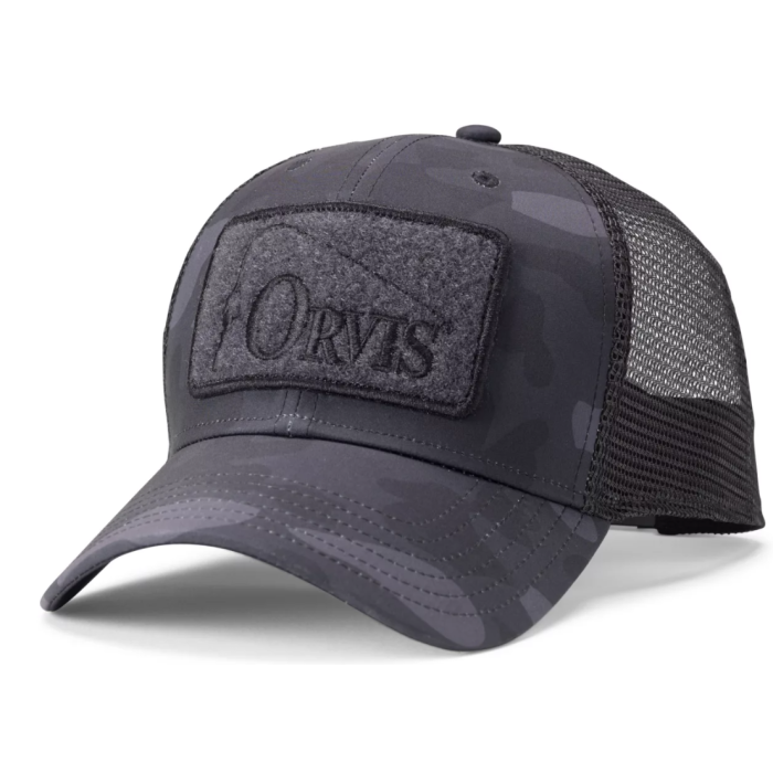 Orvis 1971 Camo Trucker Cap Blackout Camo