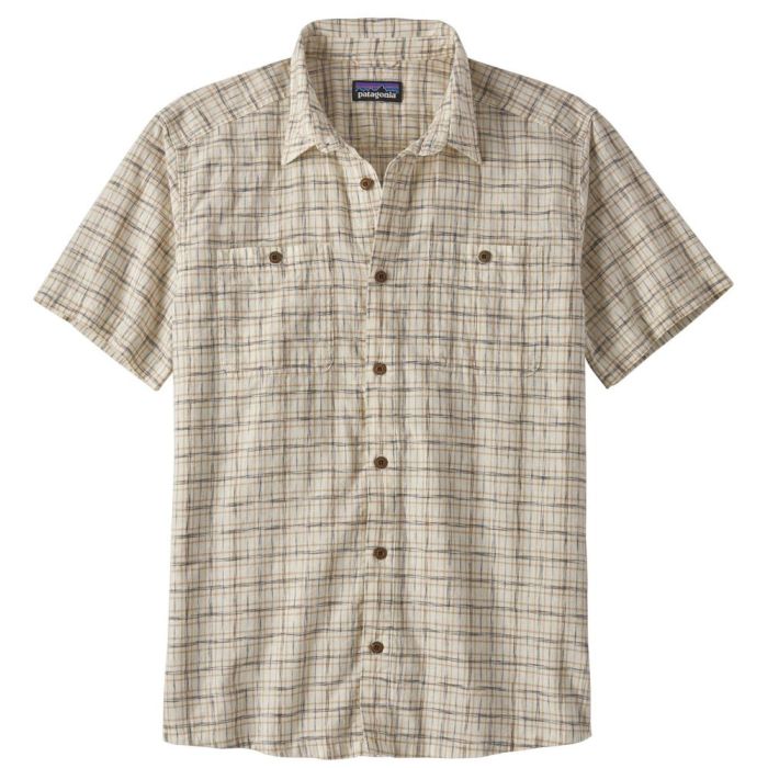 Patagonia     Back Step Ss Skjorte Renewal:birch White