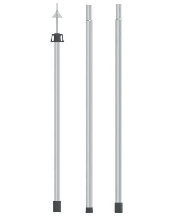 Teleskopstang Til Presenning 102-60 Cm Aluminium