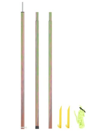 Teleskopstang Til Telt 170-255 Cm Galvaniseret Stål