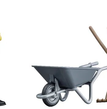 Bruder Figursæt Landmand Inkl  Tilbehør