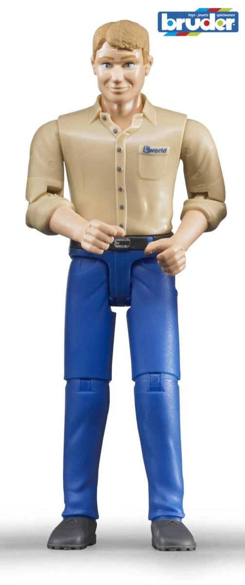 Bruder Mand  Blå Cowboybukser