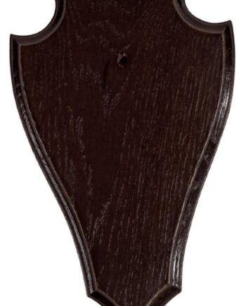 Bukkeplade  Mørkt Træ 23x13 Cm