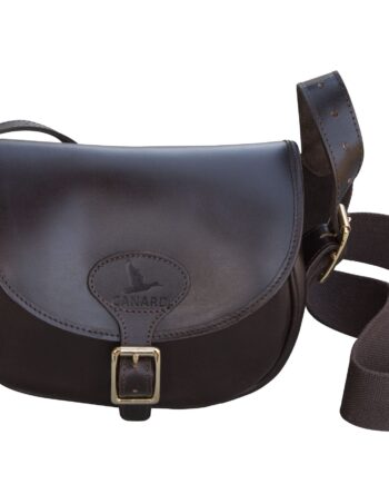 Canard Patrontaske Dakota Med Brun Læder