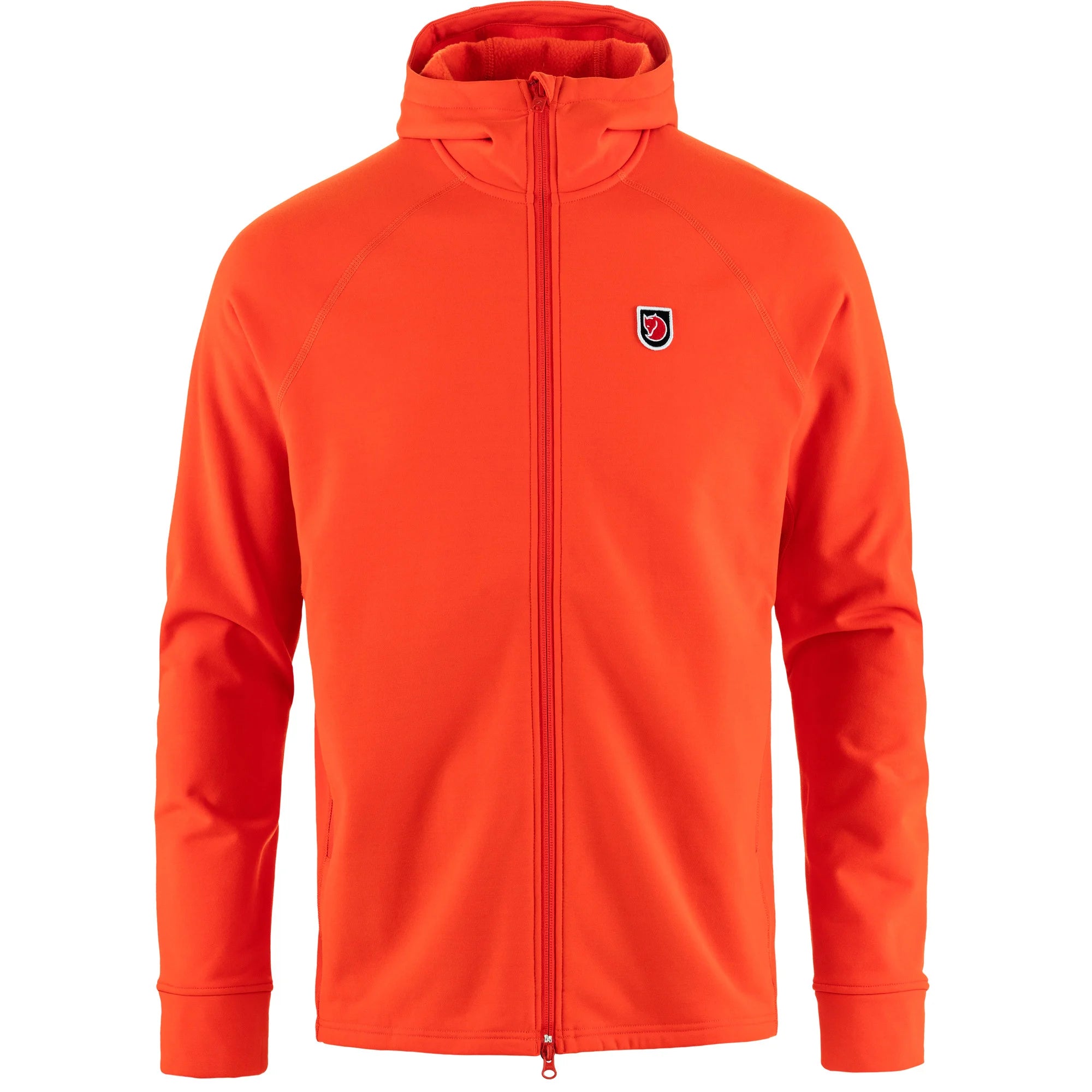 Expedition Fleece Hoodie   Flame Orange
