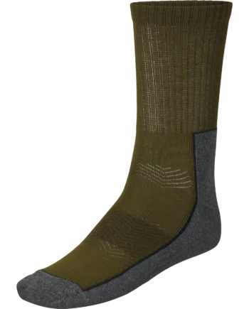 Field Strømpe   Pack Pine Green Dark Grey 39-42