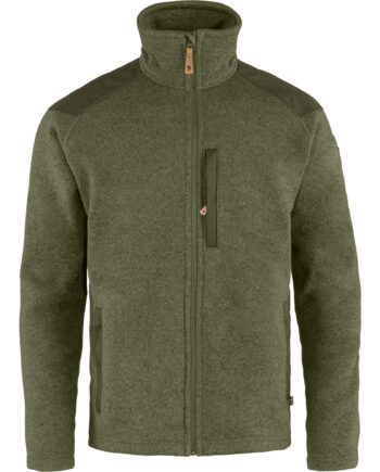 Fjällräven Buck Fleece   Laurel Green Deep Forest