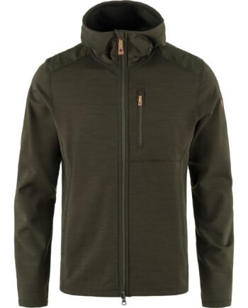 Fjällräven Keb Fleece Hoodie   Deep Forest