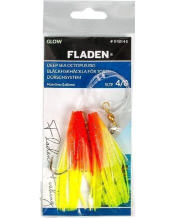 Fladen Glowing Squids Glow Orange