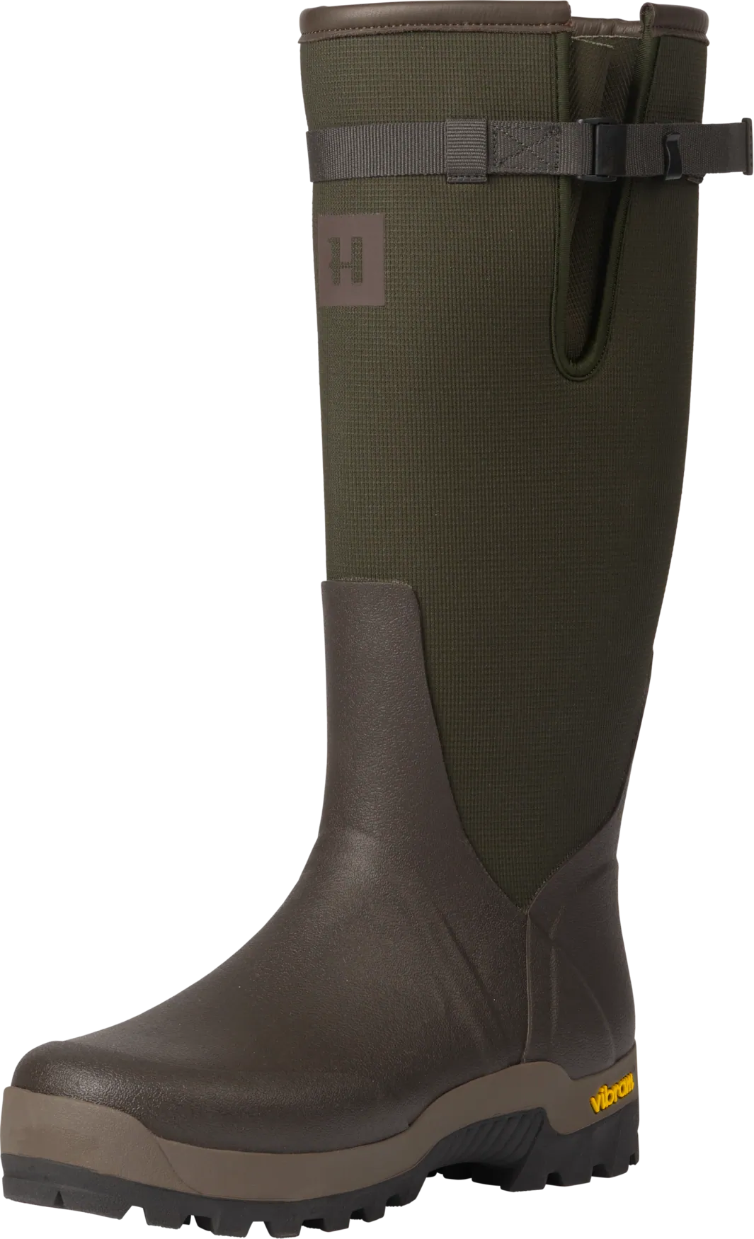 Forester Textile Gummistøvler Willow Green Deep Brown 42