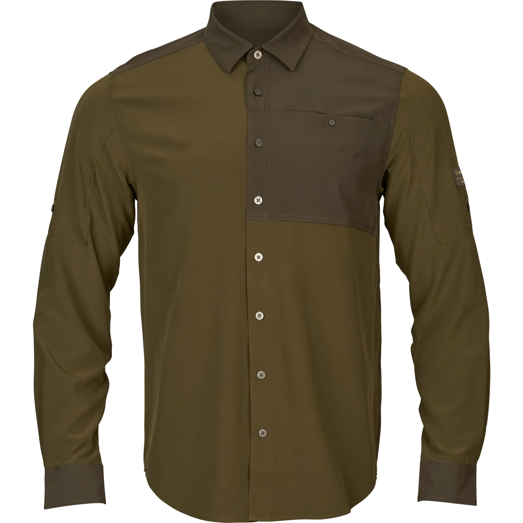 Härkila Logmar Letvægts Skjorte Dark Olive Willow Green