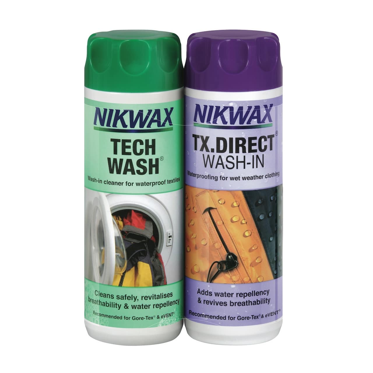 Nikwax Twinpack Tech Wash Tx Direct Wash-in
