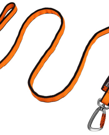 Non-stop Bungee Leash  Black Orange    0m 23mm