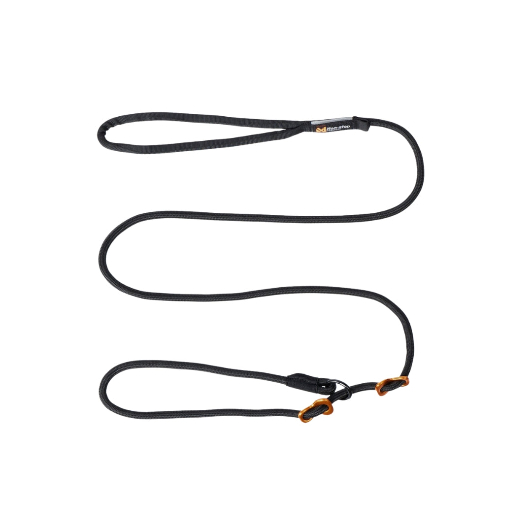 Non-stop Retriever Leash Black 6m 8mm
