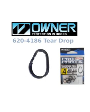 Owner Tear Drop Split Ring Str    10 0kg