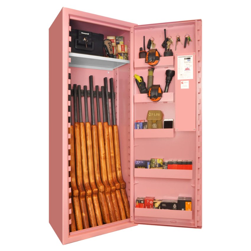 Pink Våbenskab Sp88e    Våben Pink Guldgreb 150x55x40