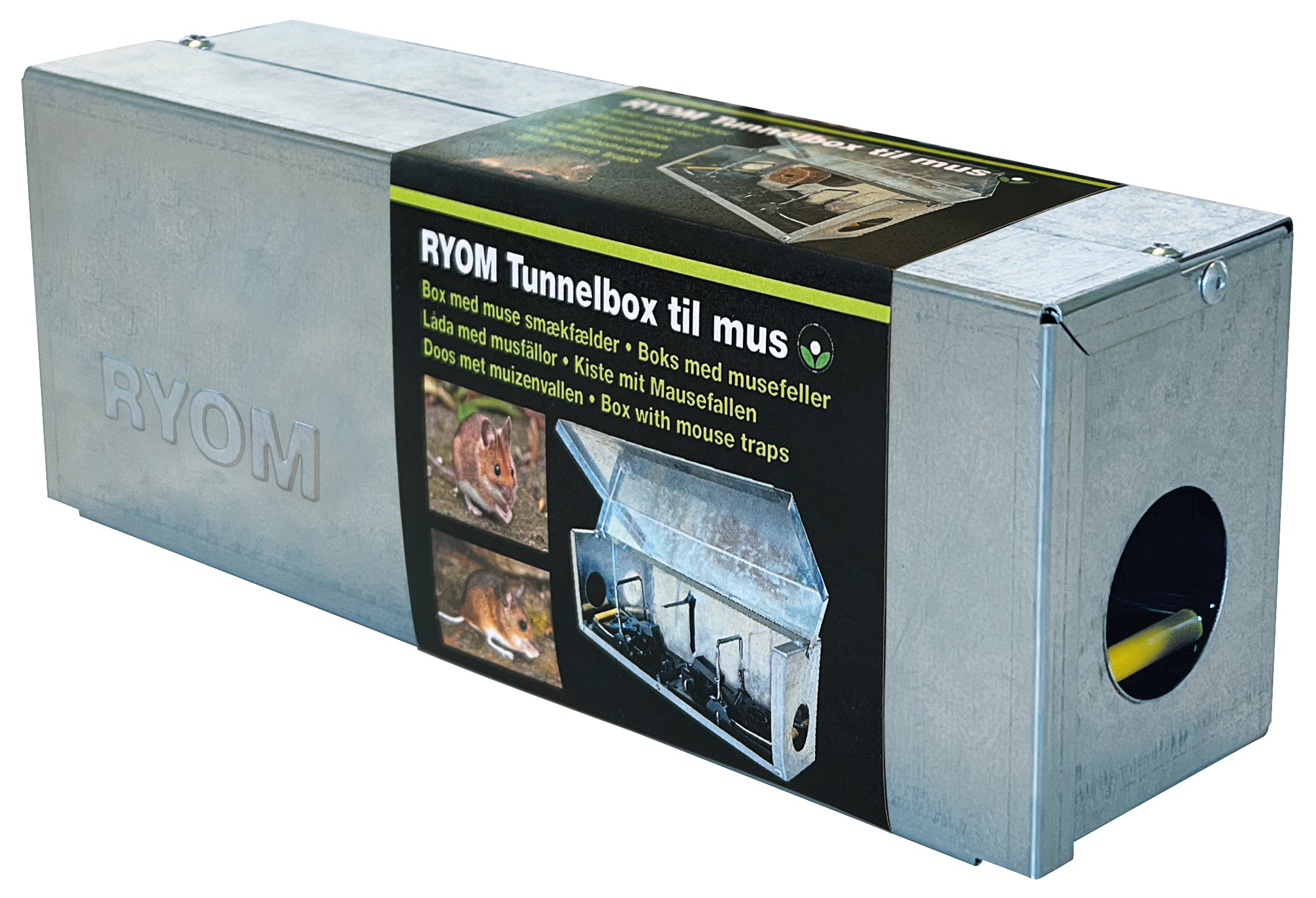 Ryom Tunnelbox Musfælde     Smækfælder