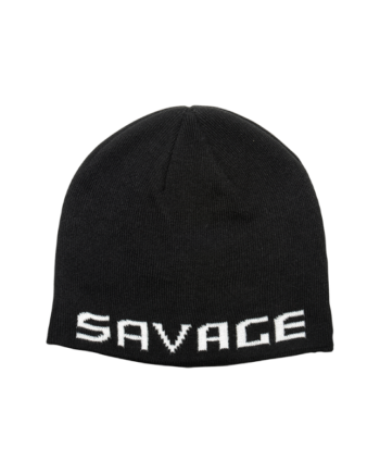 Savage Gear Beanie Black White