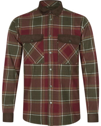 Seeland Banff Skjorte Red Check
