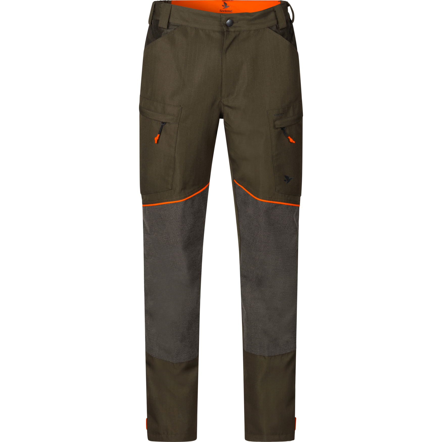 Seeland Venture Bukser Pine Green Hi-vis Orange 48