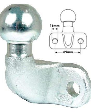 Trailerkugle   50 Mm Til Påbol