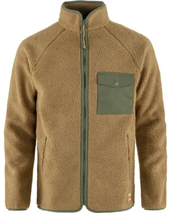 Vardag Pile Fleece   Buckwheat Brown-laurel Green