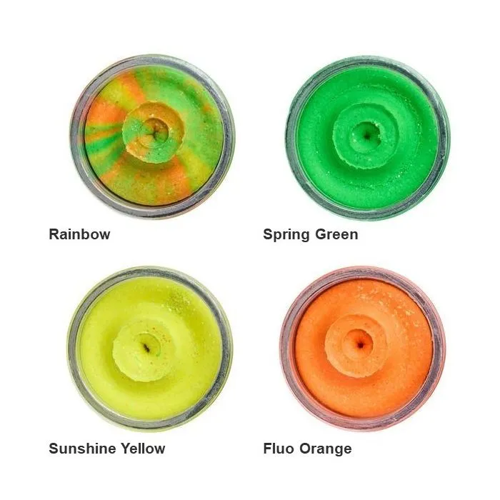 Berkley Banana Powerbait Spring Green Glitter