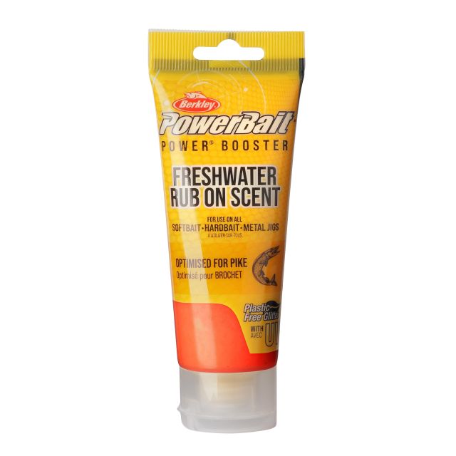 Berkley Power Bait Gel Fishoil Orange Gold Flake