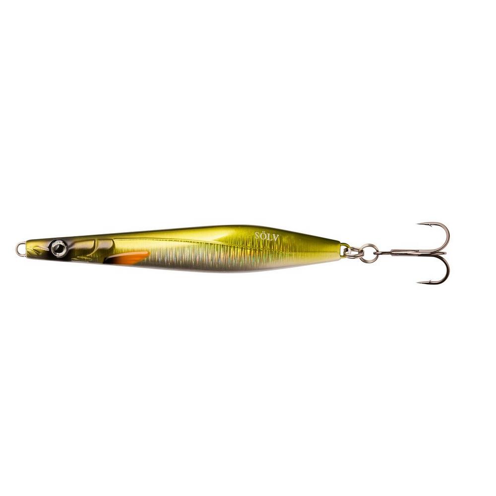 Sölv Spirr 10 Cm   18g Blink Green Tobis