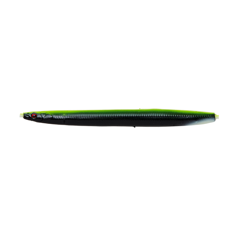 Savage Gear 20g Soft Line Thrue Sandeel  Black Yellow