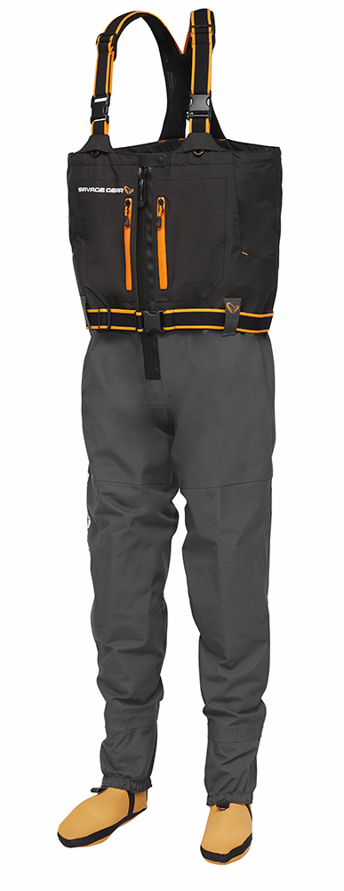 Savage Gear Sg8 Zip Waders Stocking Sg8 Zip Chest Sf     42-44