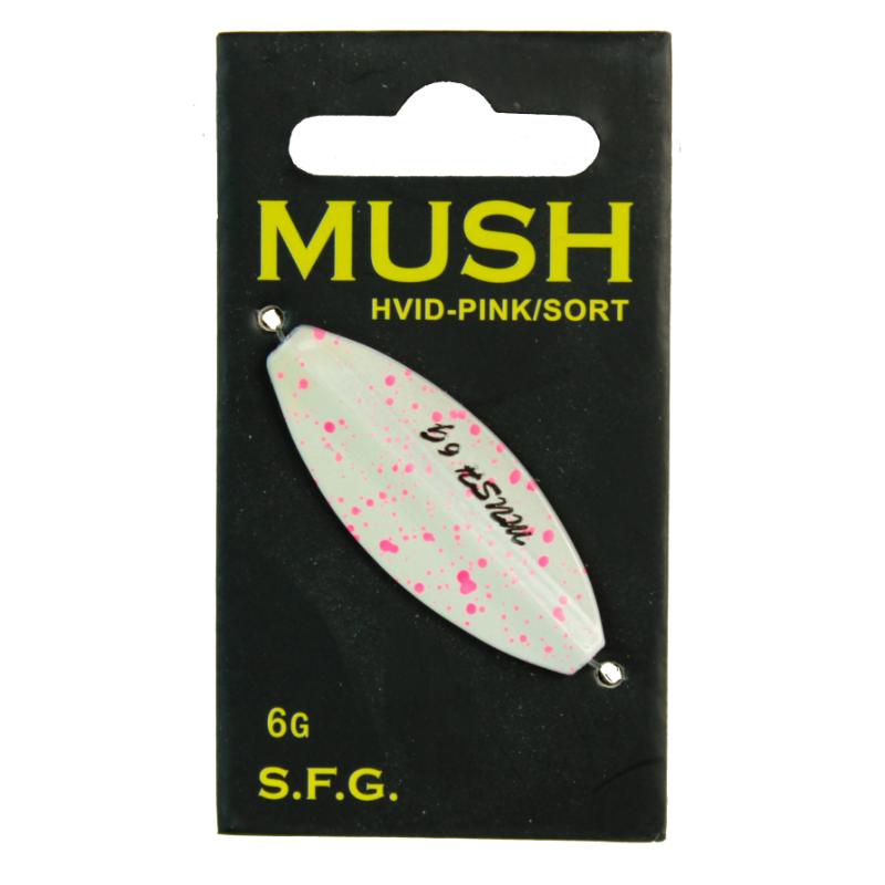 Sfg Mush Gennemløbsblink Hvid   Pink   Sort 8g
