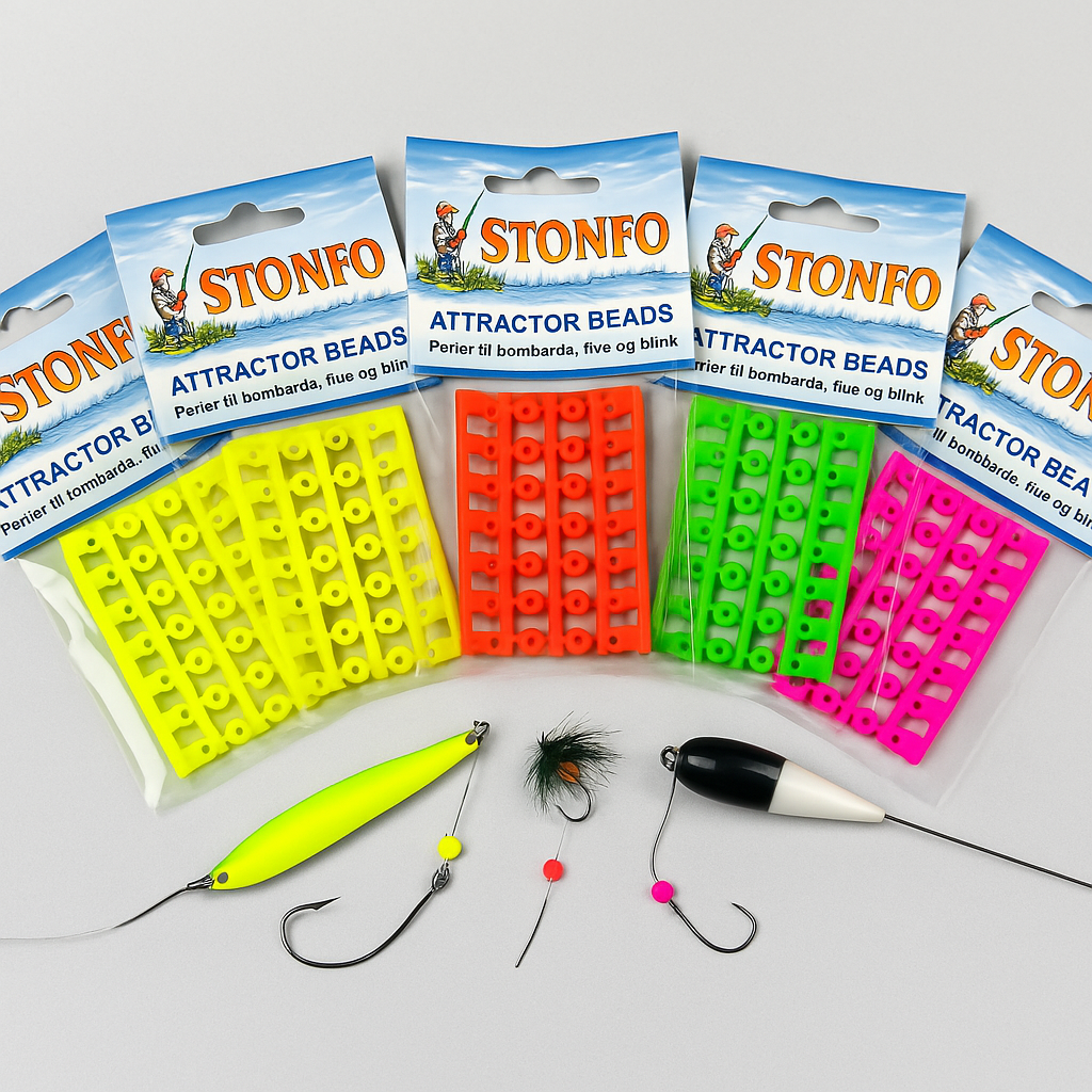 Stonfo Atractor Beads Gummiperler Yellow 3mm