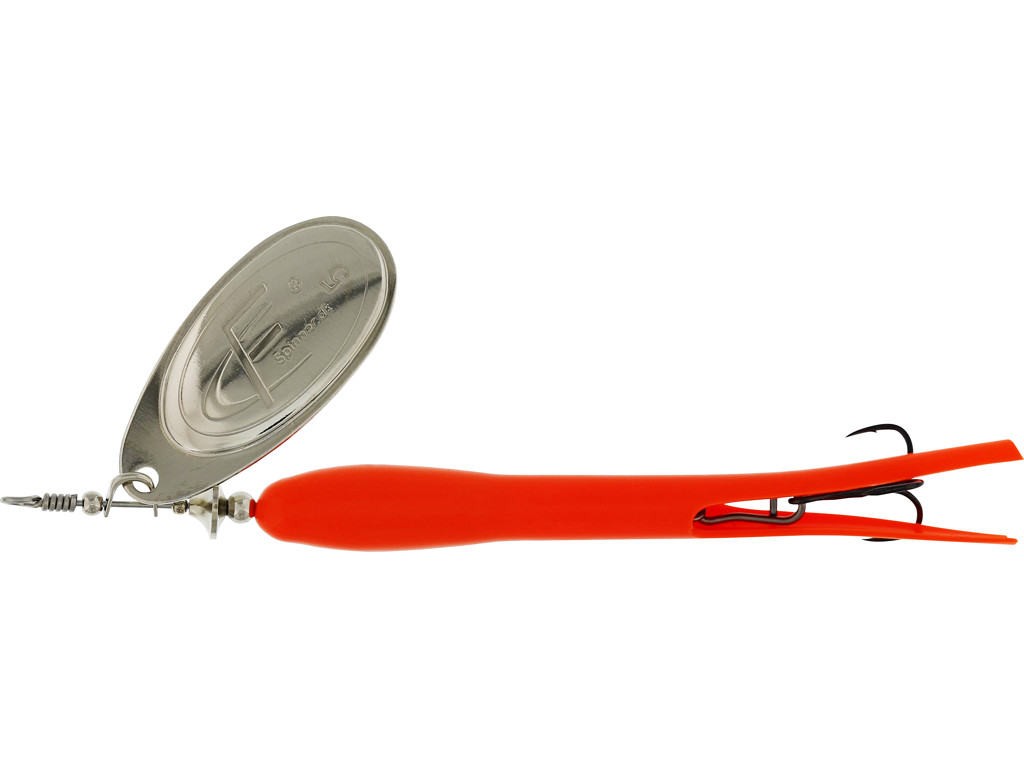 Westin Fc Spinner Upstream 20g Flouro Orange Silver Blade