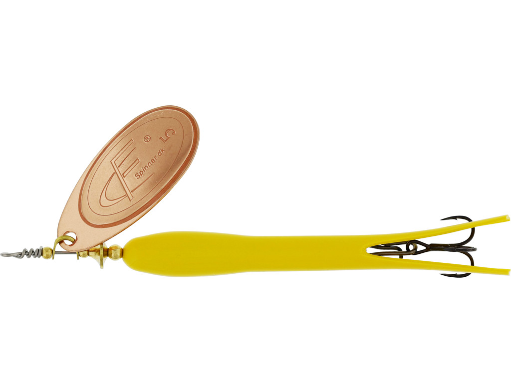 Westin Fc Spinner Upstream 20g Flouro Yellow Copper Blade