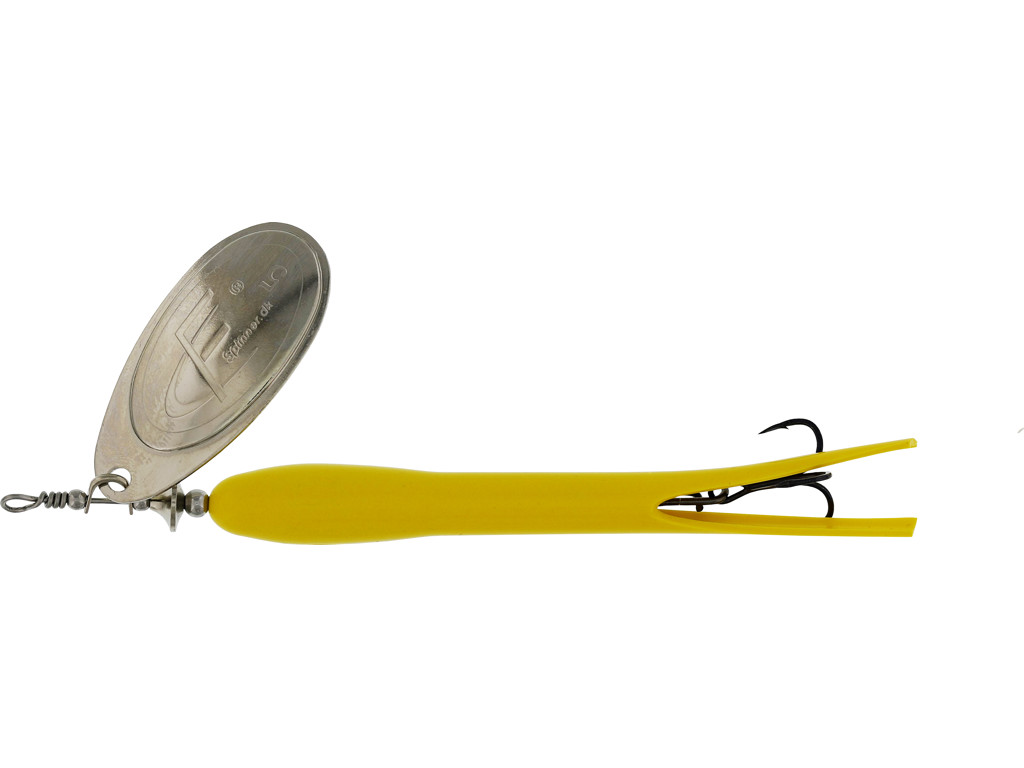 Westin Fc Spinner Upstream 15g Flouro Yellow Silver Blade