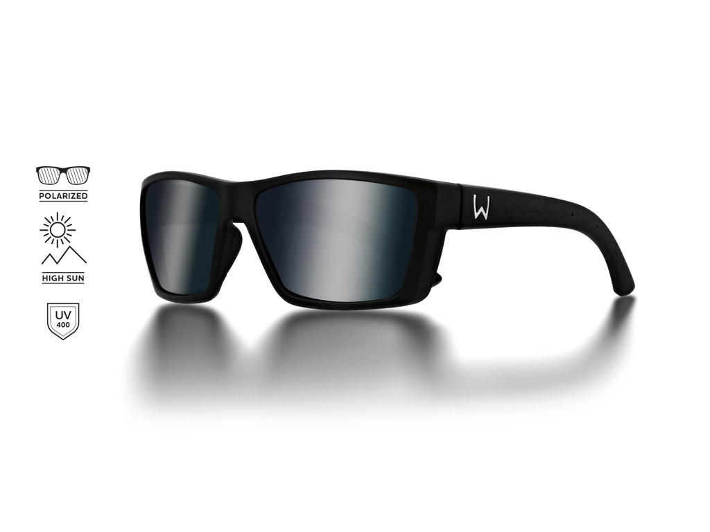 Westin W6 Street 100 Polarid Solbrille  W6 Street 100 Matte Black Smoke