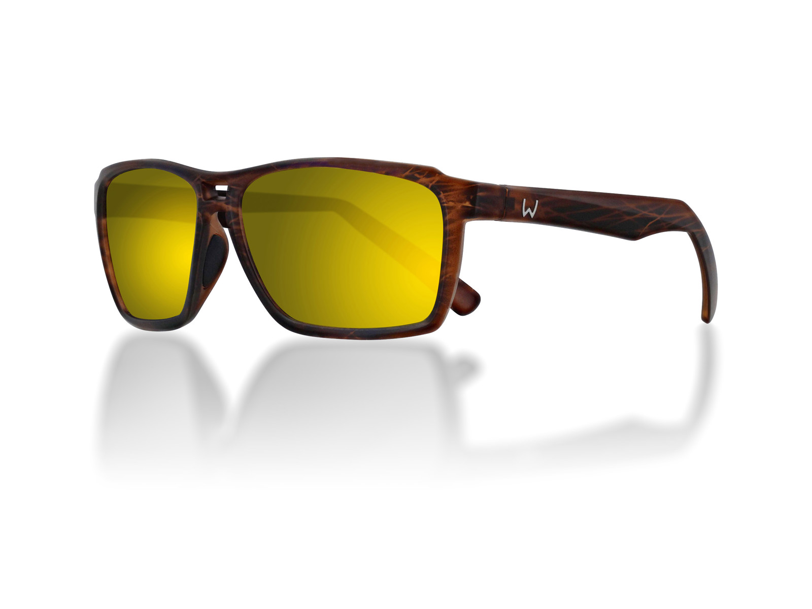 Westin W6 Street 150 Polarid Solbrille  W6 Street 150 Matte Brown Yellow