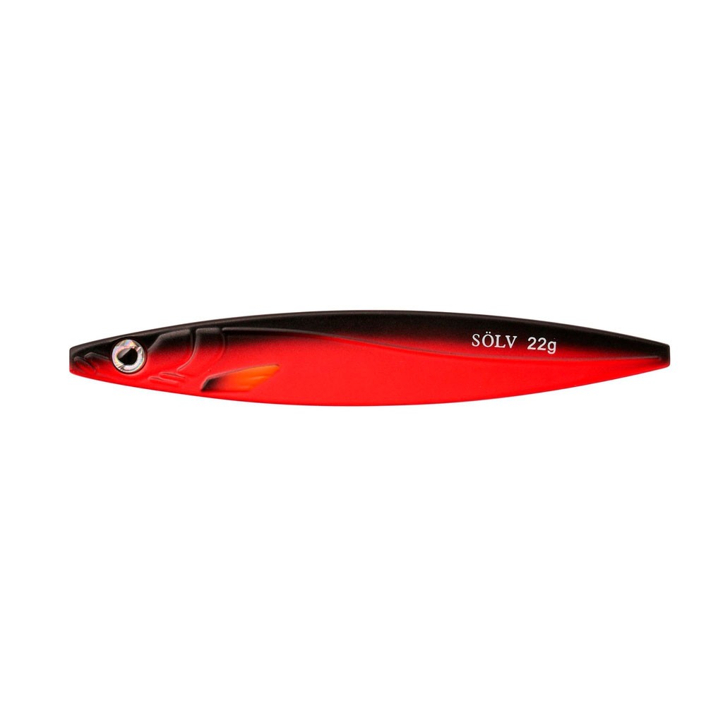 Abu Garcia Sölv Skärr 10cm 18gr Matte Red Sölv