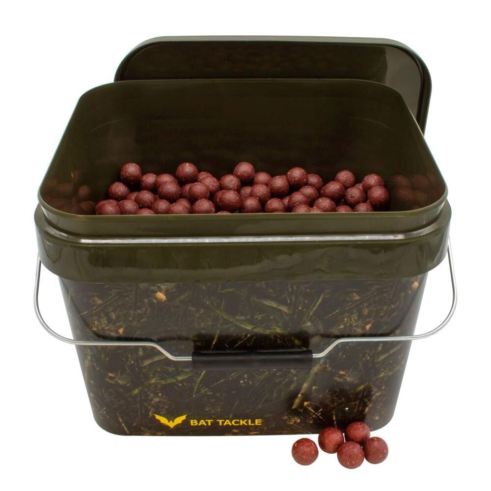 Bat-tackle Böse Boilies   Realistricâ  Spand   5kg Garlic   Robin Red Boilies