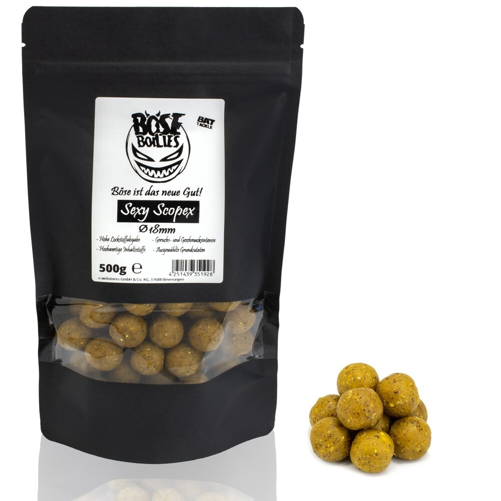 Bat-tackle Böse Boilies Sexy Scopex Boilies