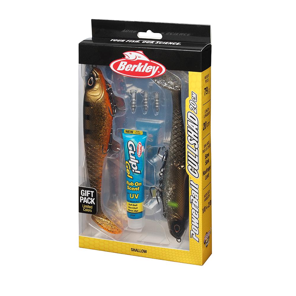 Berkley Cullshad Limited 20cm Edition Gift Pack Gummidyr