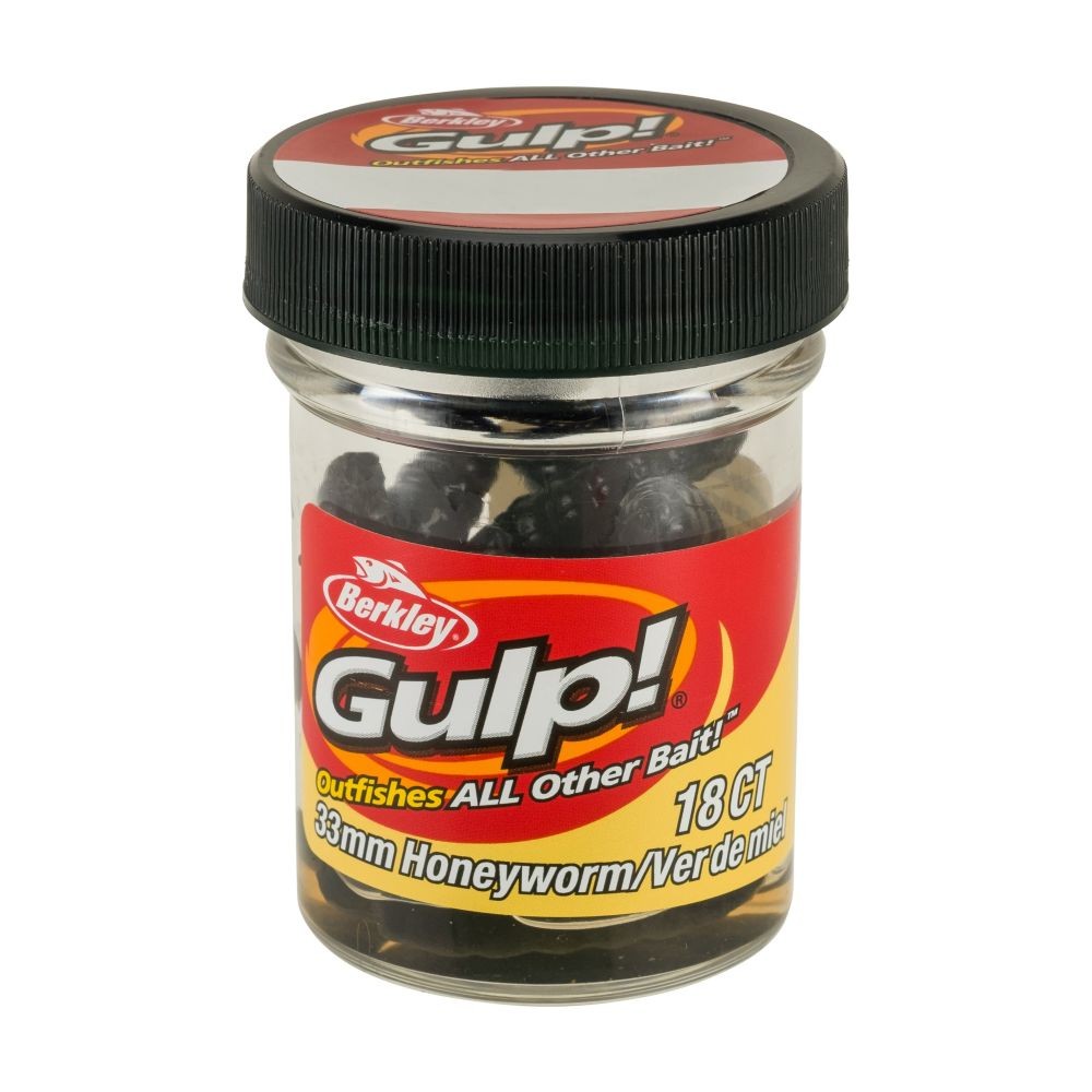 Berkley Gulp  Honeyworm   3cm Black Berkley Gulp